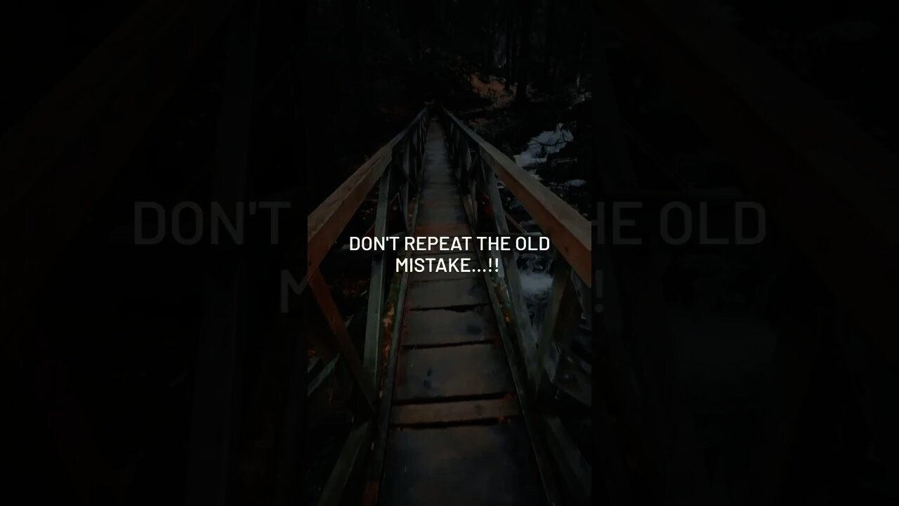 "Next time will be different"