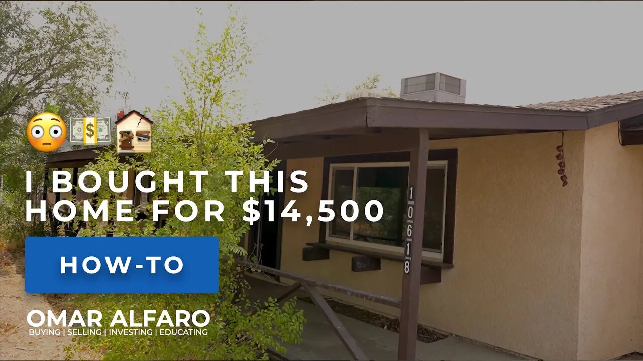 How I Bought This Home for $14,500