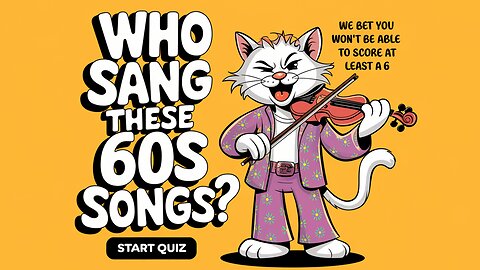 Can you identify the singers of these 60s songs?