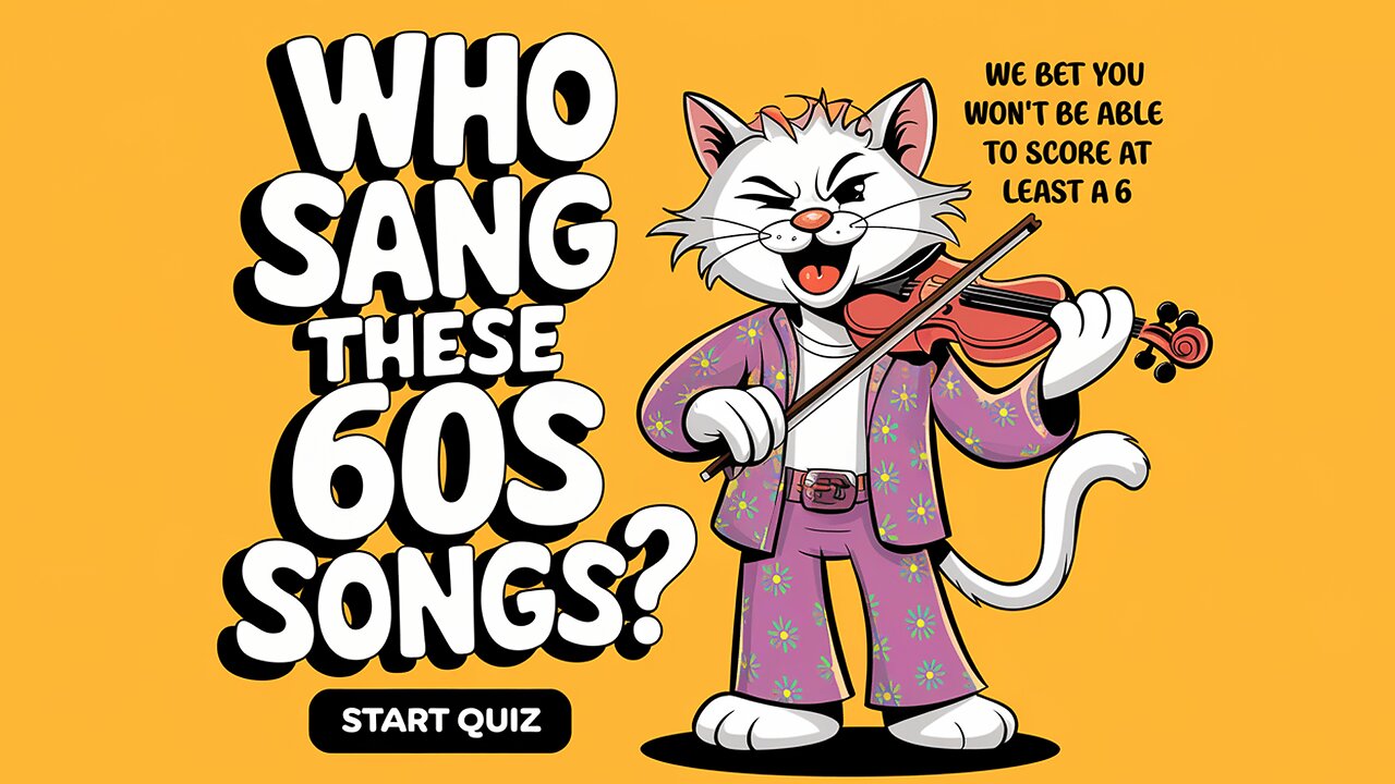 Can you identify the singers of these 60s songs?