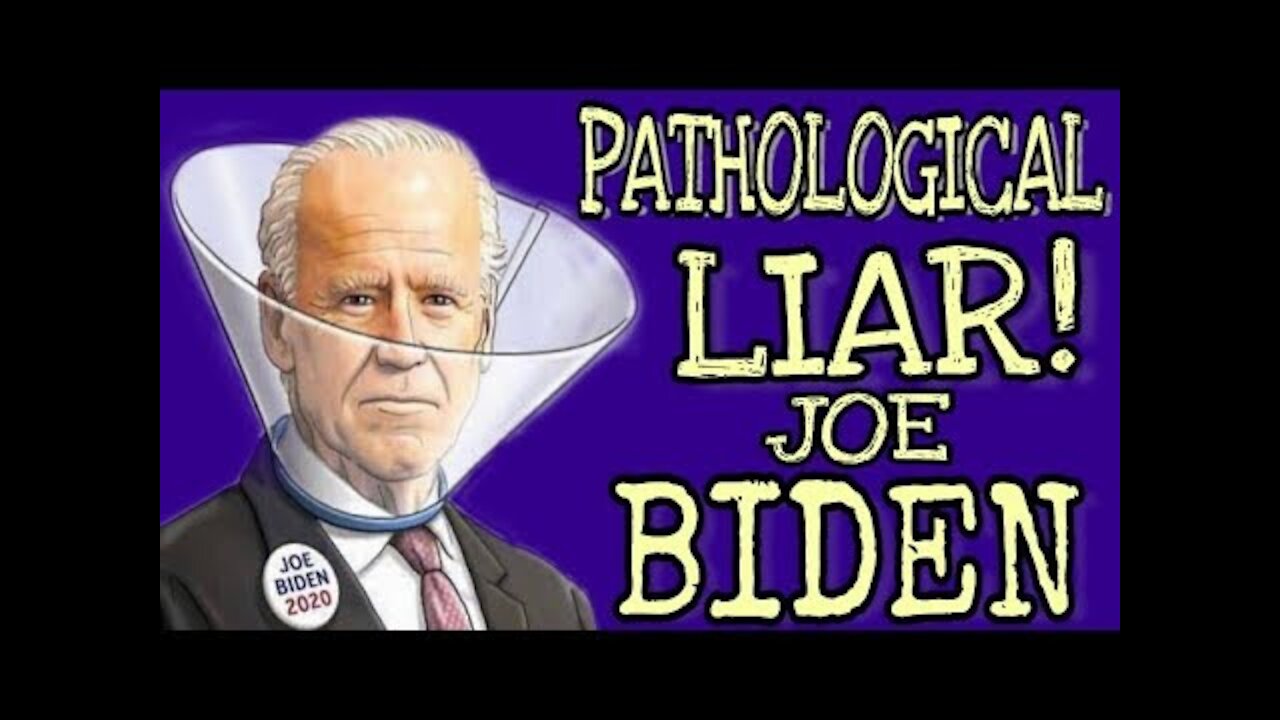 JOE BIDEN ON THE ONE-YEAR ANNIVERSARY OF THE PLANDEMIC