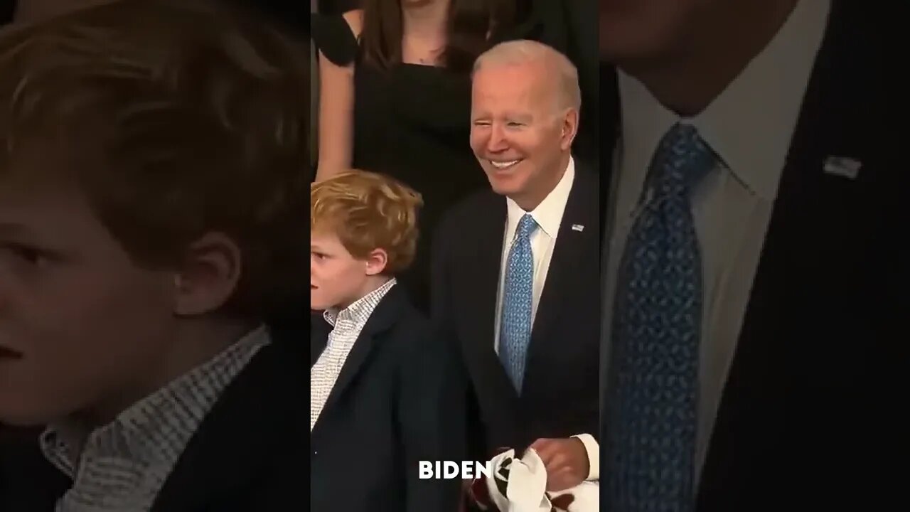 Biden, Everybody Under 15 Come Here