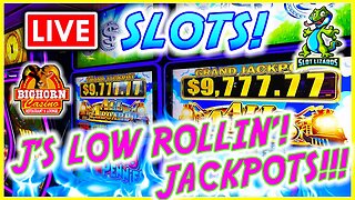 🔴 LIVE SLOTS! COME ON JACKPOT CITY!!! J'S LOW ROLLIN' WEDNESDAY! EPISODE 31!