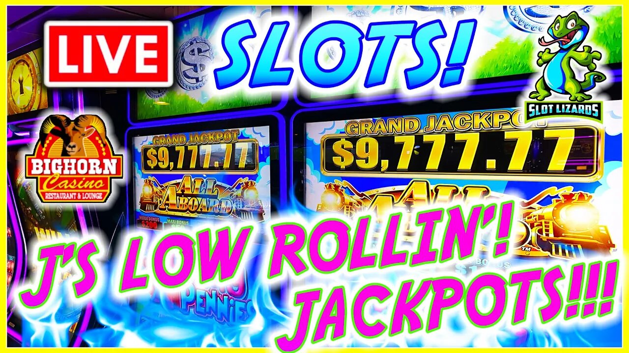 🔴 LIVE SLOTS! COME ON JACKPOT CITY!!! J'S LOW ROLLIN' WEDNESDAY! EPISODE 31!