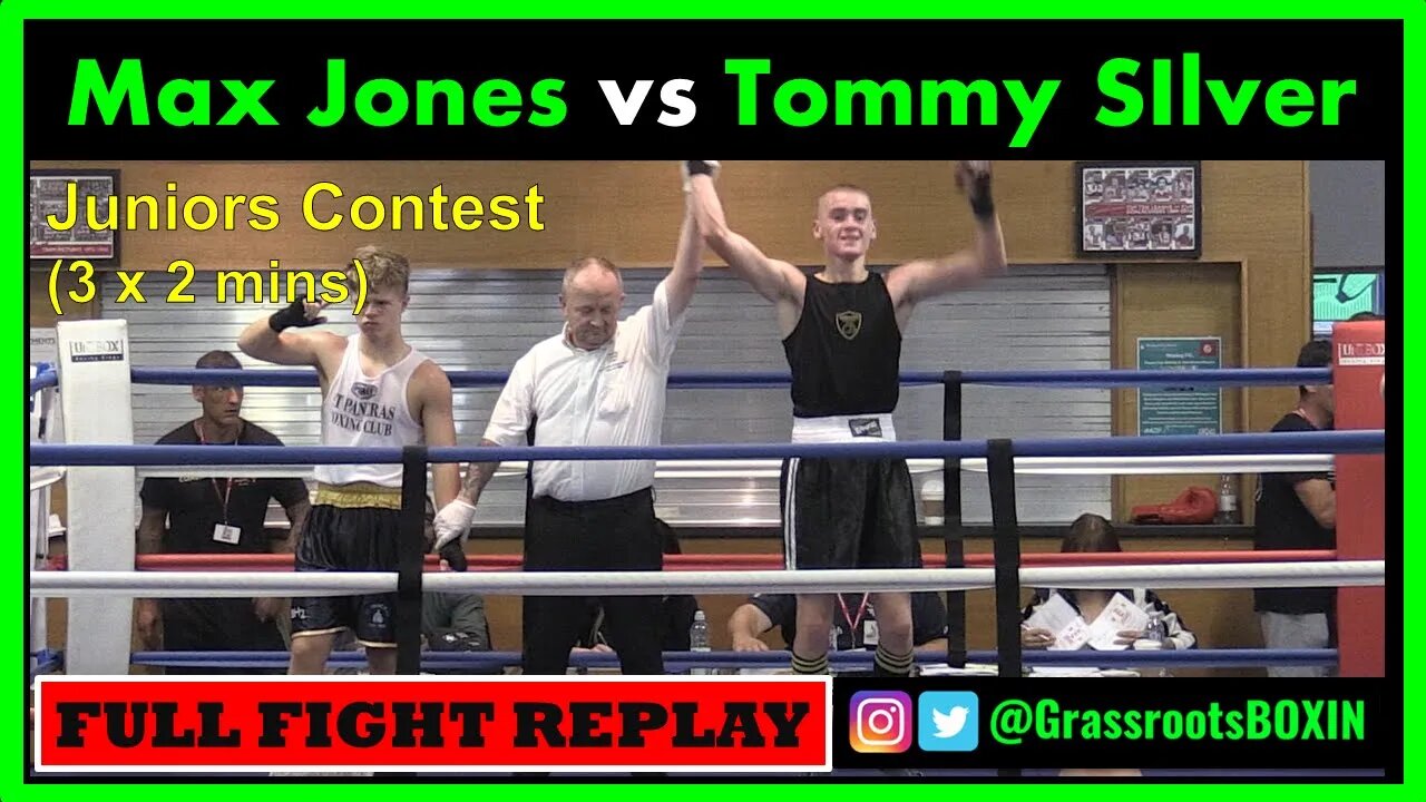 Max Jones vs Tommy Silver - Juniors Contest - Guildford Amateur Boxing Tournament (10/09/23)