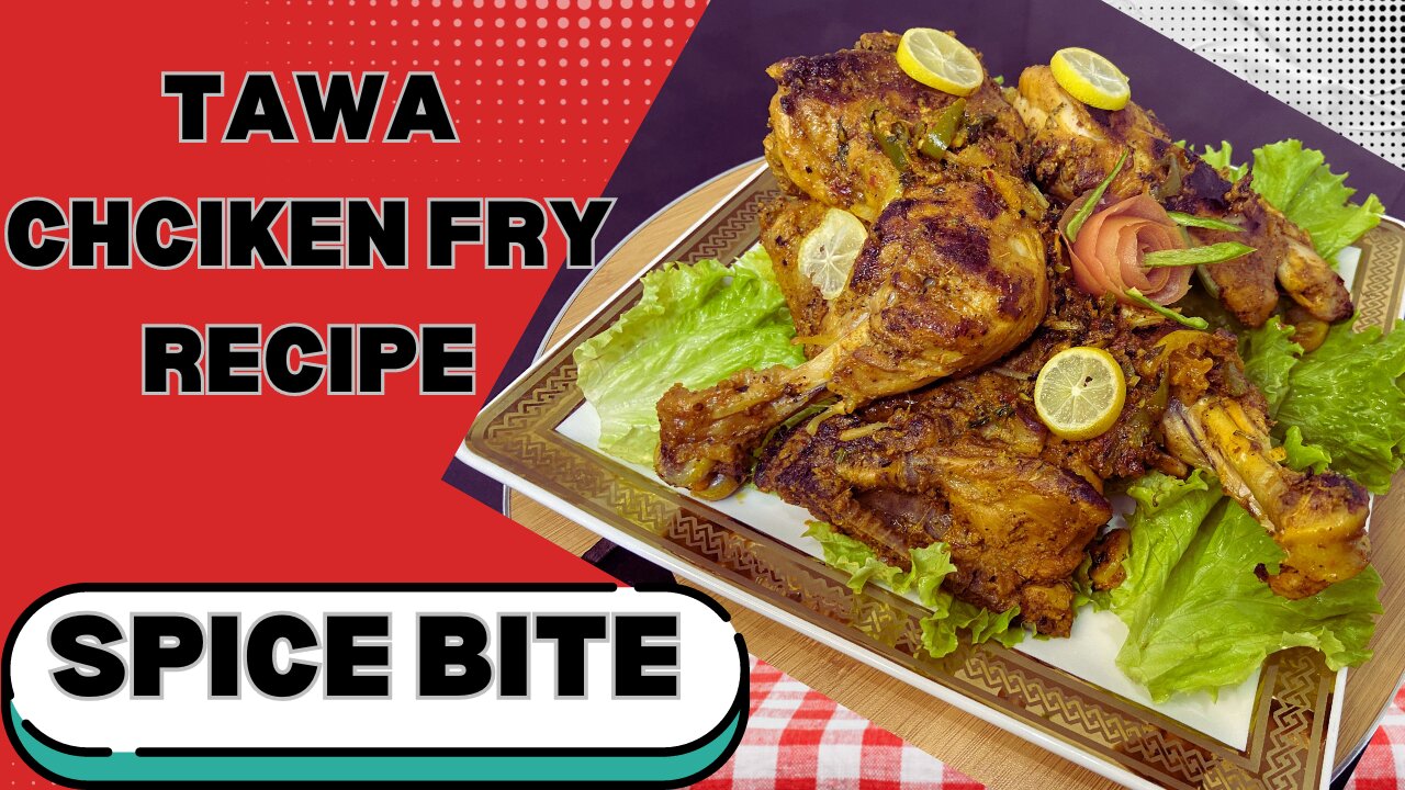 Tawa Chicken Fry Recipe By Spice Bite By Sara