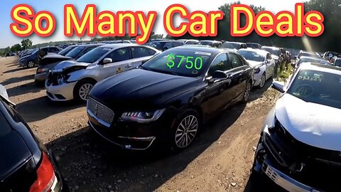 So Many Car Deals, Copart Walk Around