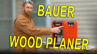 Harbor Freight - Quality Control Issues - Wood Planer - Bauer