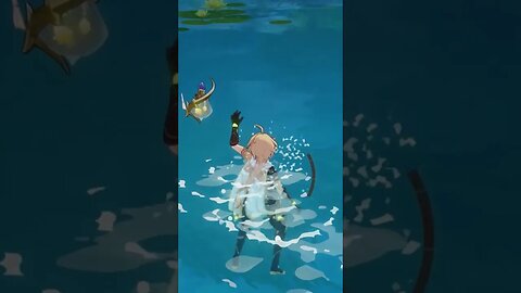 Ganyu Accidentally Drowns the Traveler (Genshin Impact)