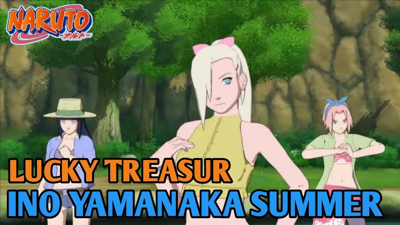 Gacha Yamanaka Ino Skin Summer Break Lucky Treasur