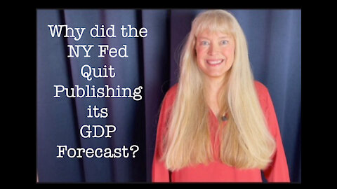 Is the NY Fed Afraid to Publish Its GDP Growth Estimate?