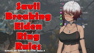 @savisenpaii Breaking Elden Ring Rules #vtuber #clips