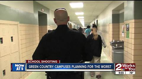 Green Country schools prepare for the worst