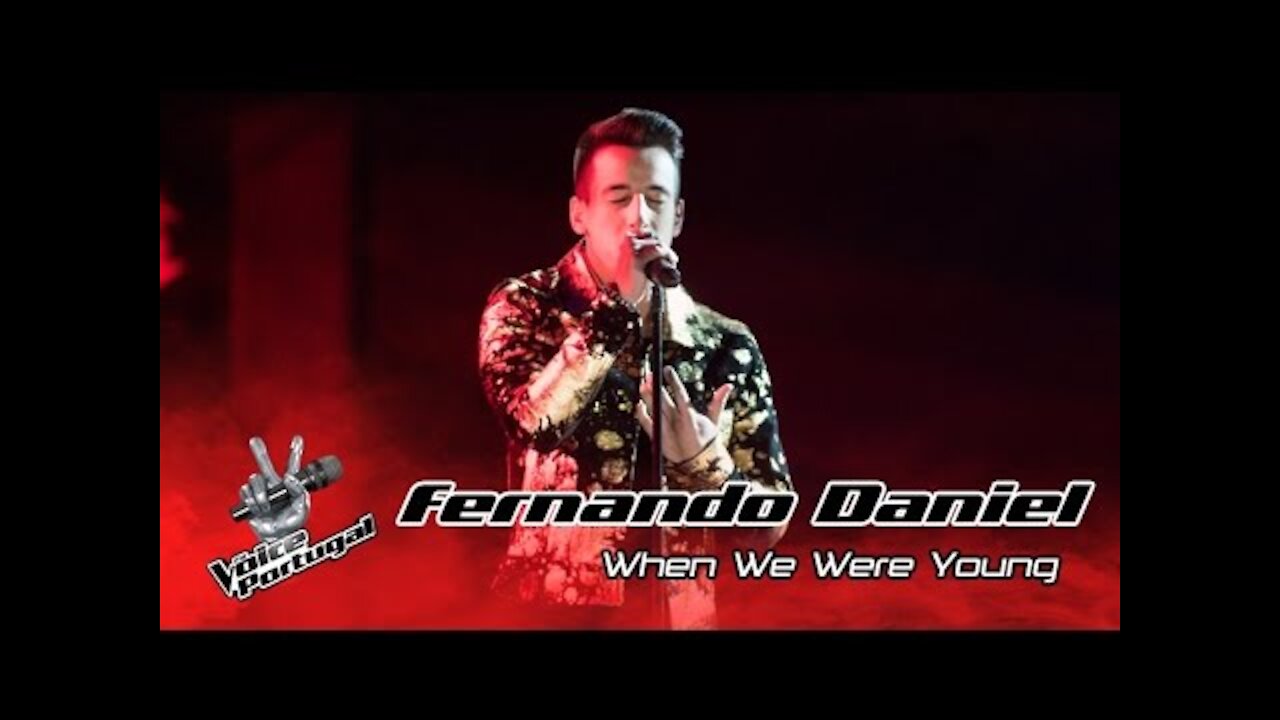 Incredible Adele – Fernando Daniel – When We Were Young – The Voice