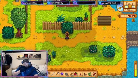 Stardew Valley Ep. 6 Time For A Beach Party! | Twitch Stream Highlight | Aqua Streams PS5 Games!