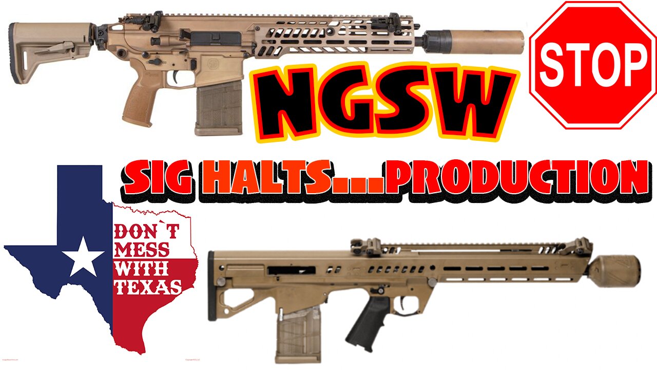 🛑 NGSW Bid PROTEST filed with GAO | SIG Sauer STOPS production of Army Contract winning MCX Spear