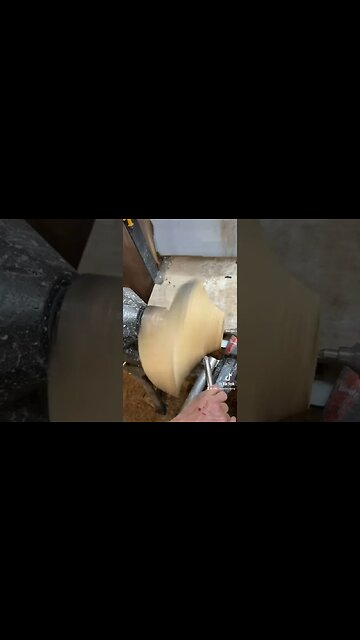 Natural wood fan 💨 #shorts #woodworking #shortvideo