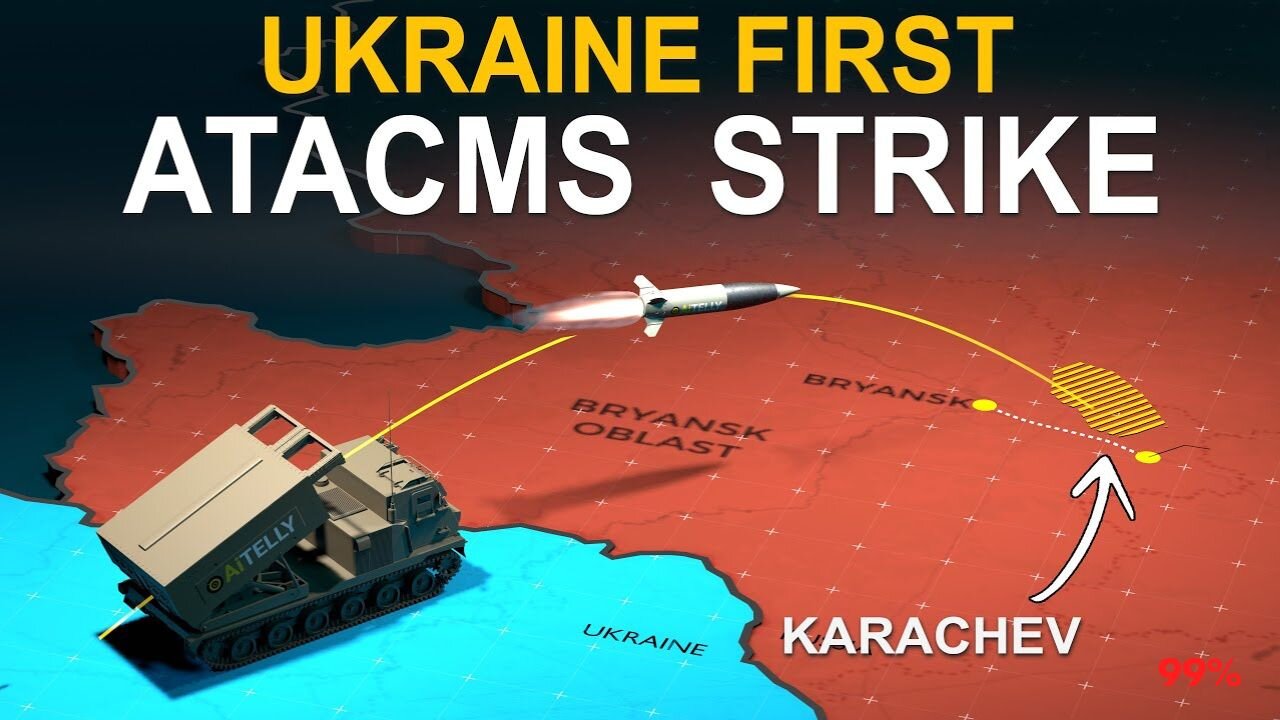 Ukraine Strikes Deep: First ATACMS Assault on Russian Soil