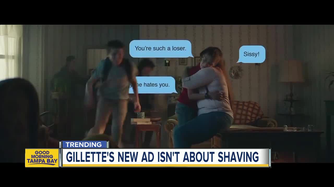 New Gillette advertisement takes on 'toxic masculinity' to promote 'The Best Men Can Be'