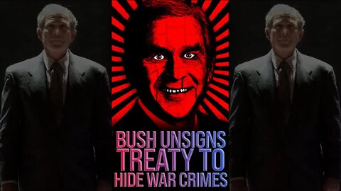 Bush Unsigned Treaty to Hide War Crimes?! 🤯 #shorts