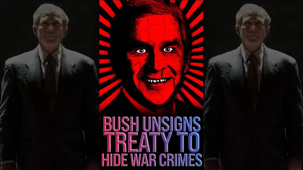 Bush Unsigned Treaty to Hide War Crimes?! 🤯 #shorts