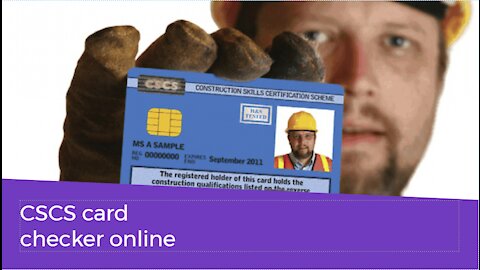 CSCS card checker online
