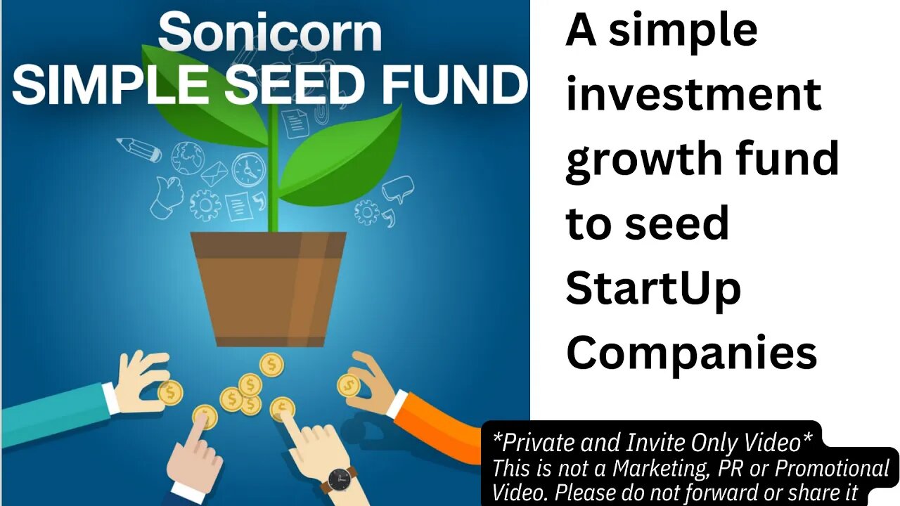 Getting Involved with Sonicorn StartUps and Simple Seed Fund