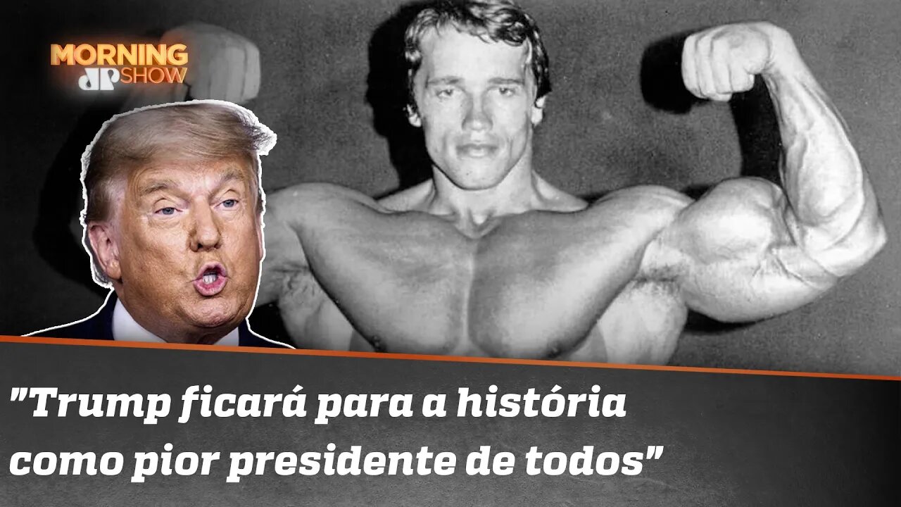 O BÁRBARO! SCHWARZENEGGER COMPARA INVASÃO NOS EUA AO NAZISMO