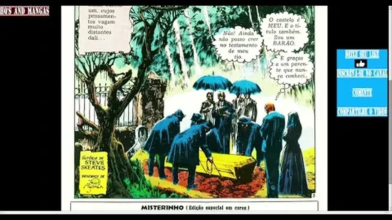 Misterinho - Histórias Da Casa Mal Assombrada Nº 10 - Pt.01 Maldição Do Castelo