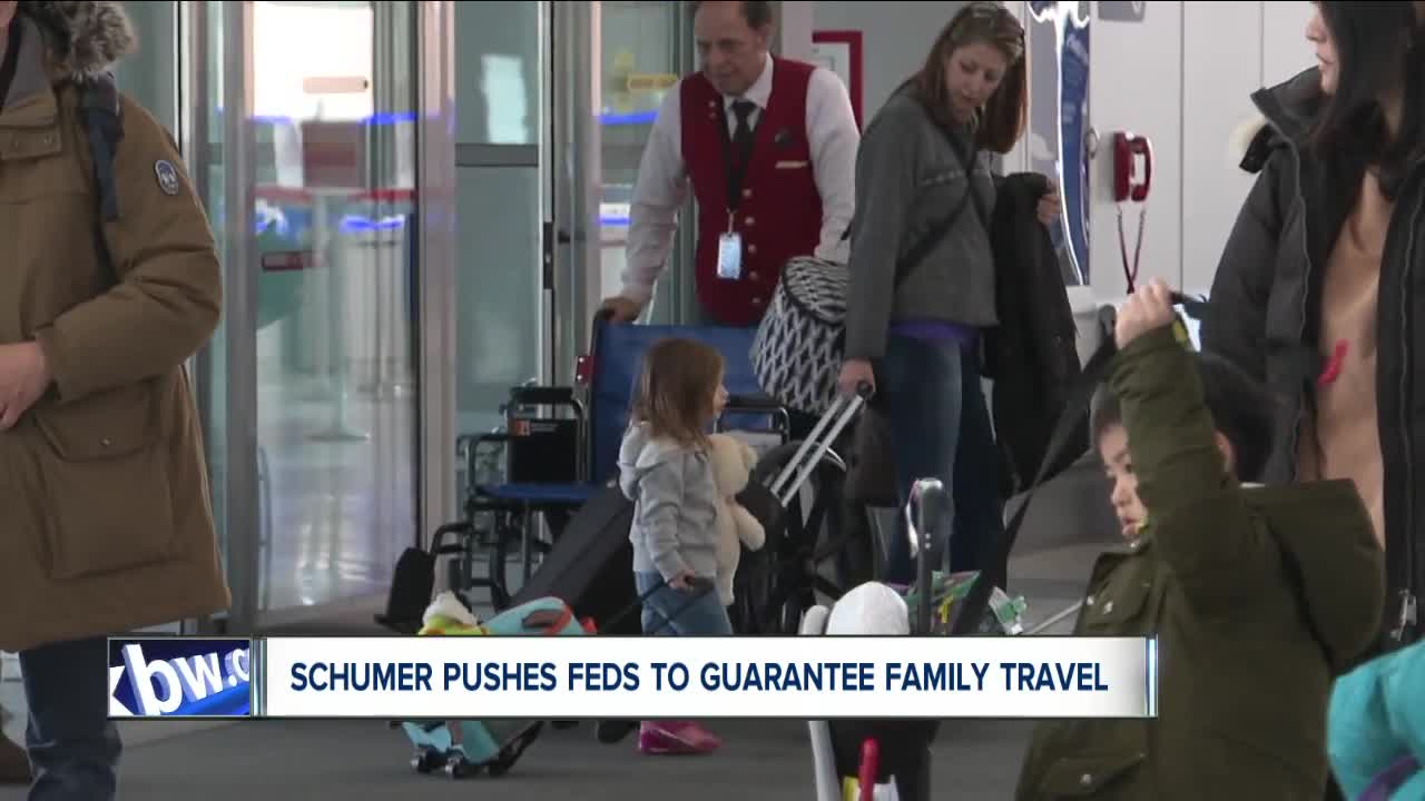 Schumer pushes feds to implement law guaranteeing family travel