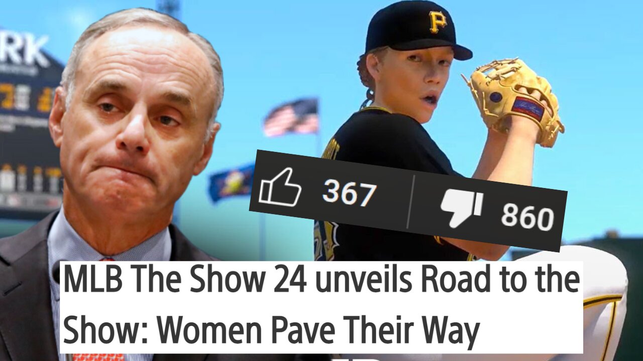 MLB Gets SLAMMED For Insane Woke Virtue Signal | MLB The Show Now Lets You Play As A Woman