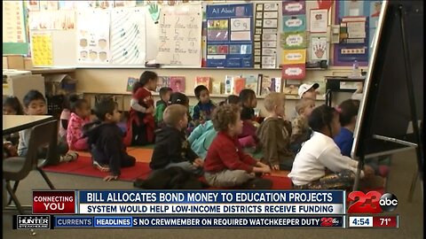 State bill allocates bond money to education projects