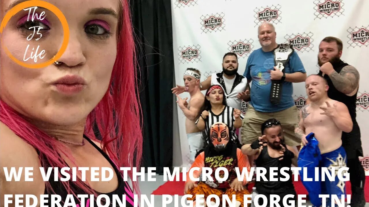 We Visited The Micro Wrestling Federation In Pigeon Forge, TN!