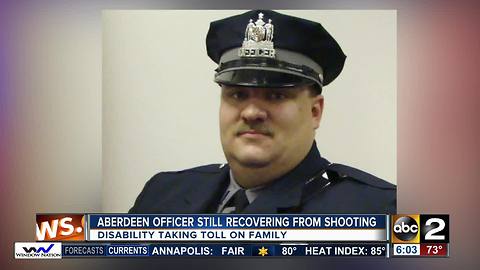 Aberdeen officer still recovering from shooting