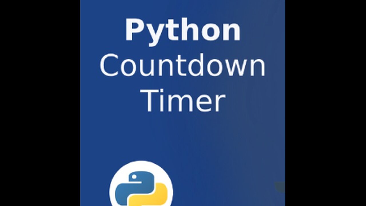 Building a Digital TIMER ⏲ with Python ✅#python #coding