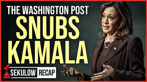 The Washington Post Snubs Kamala