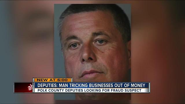 Investigators search for man scamming small business owners with smooth talk