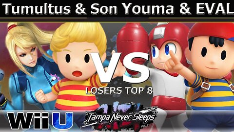 Tumultus & Son vs. Youma & Eval - Wii U Doubles Losers Top 8 - TNS7