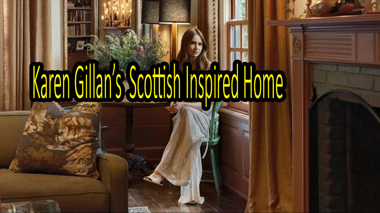 Karen Gillan's Scottish Inspired Home Decor.