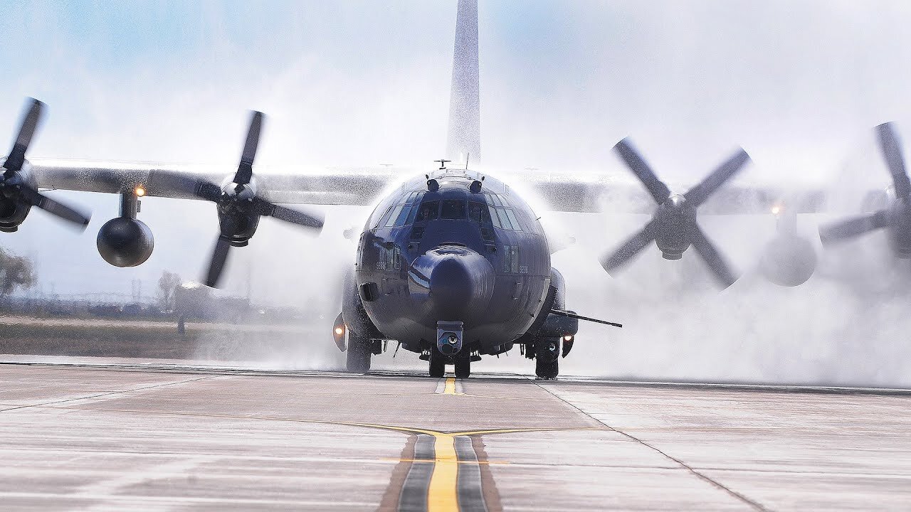 AC-130J Ghostrider Gunship - From Maintenance to Training Mission