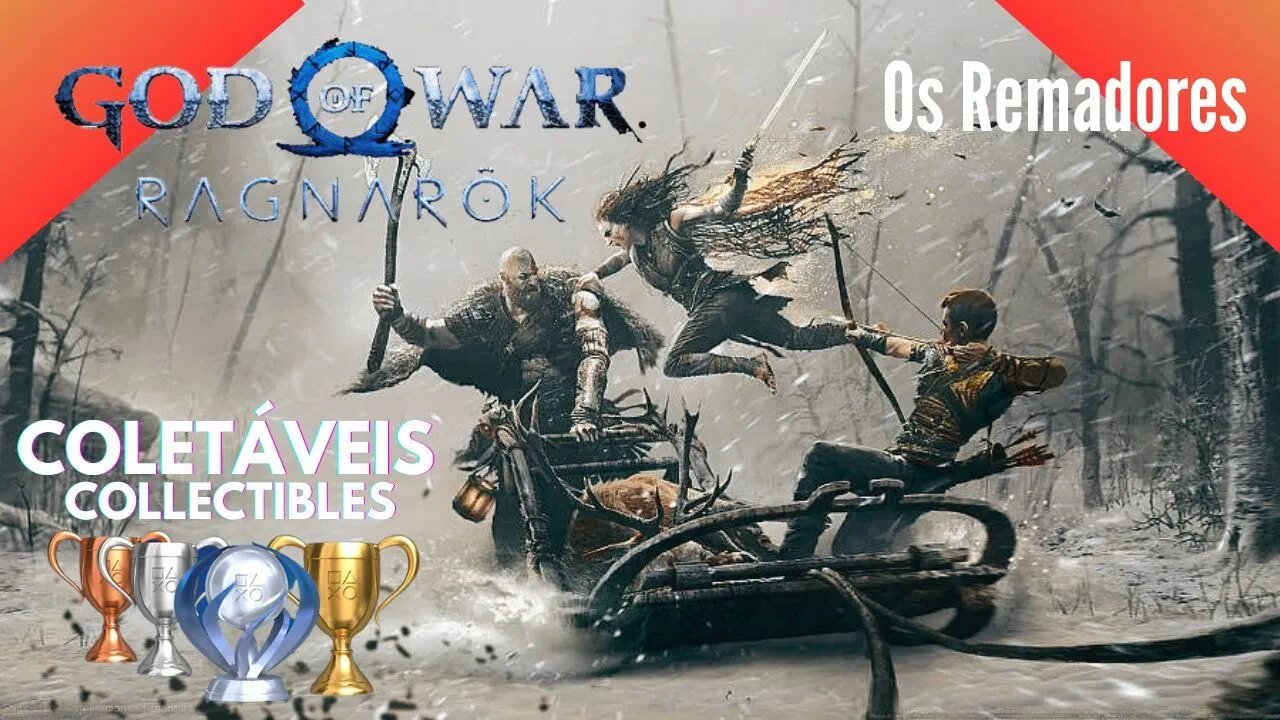 God Of War: Ragnarök: Os Remadores | COLETÁVEIS | COLLECTIBLES | 4k-PTBR #19