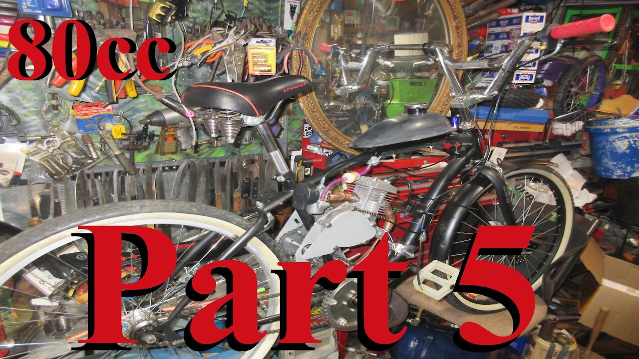 Part 5 80cc Motorized Bicycle Build