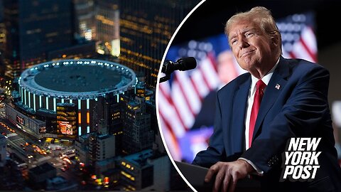 MASSIVE Crowds Arrive for President Trump's Rally at Madison Square Garden, New York City (10/27/24)