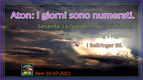 I Bellringer 86 Aton Igiorni sono numerati - Sananda la grande legge dei ritorni -