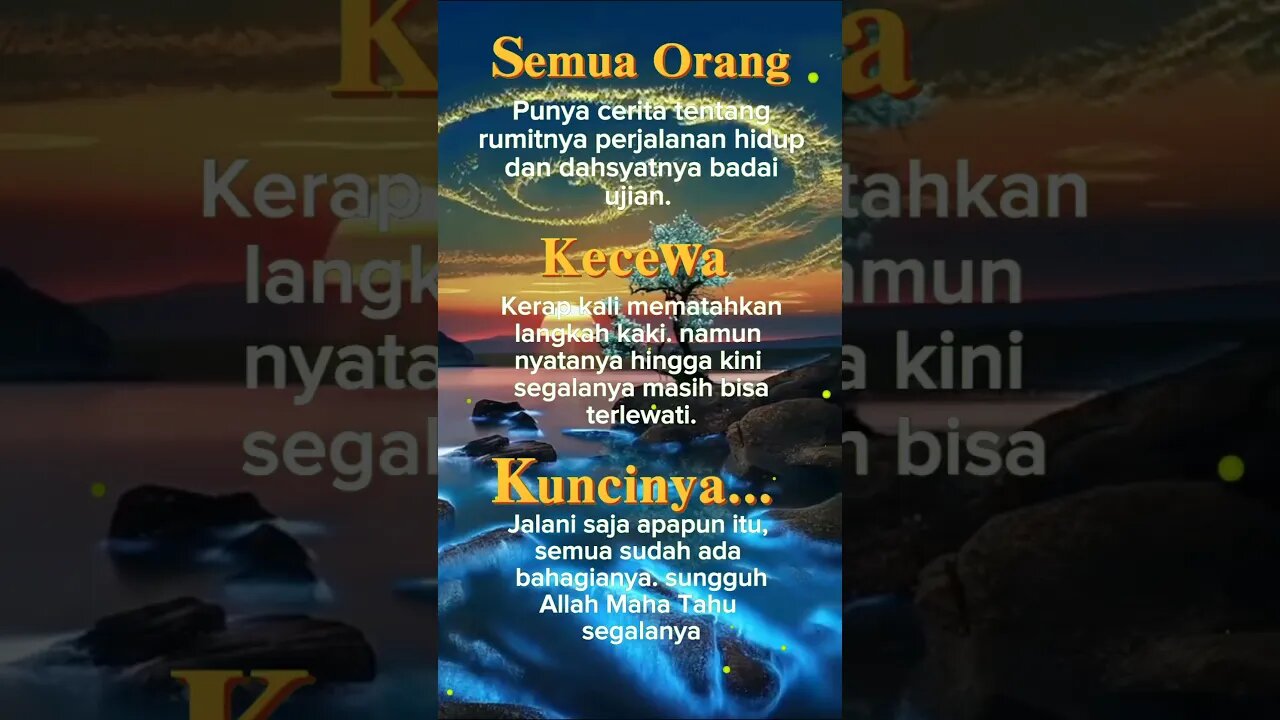 motivasi hidup