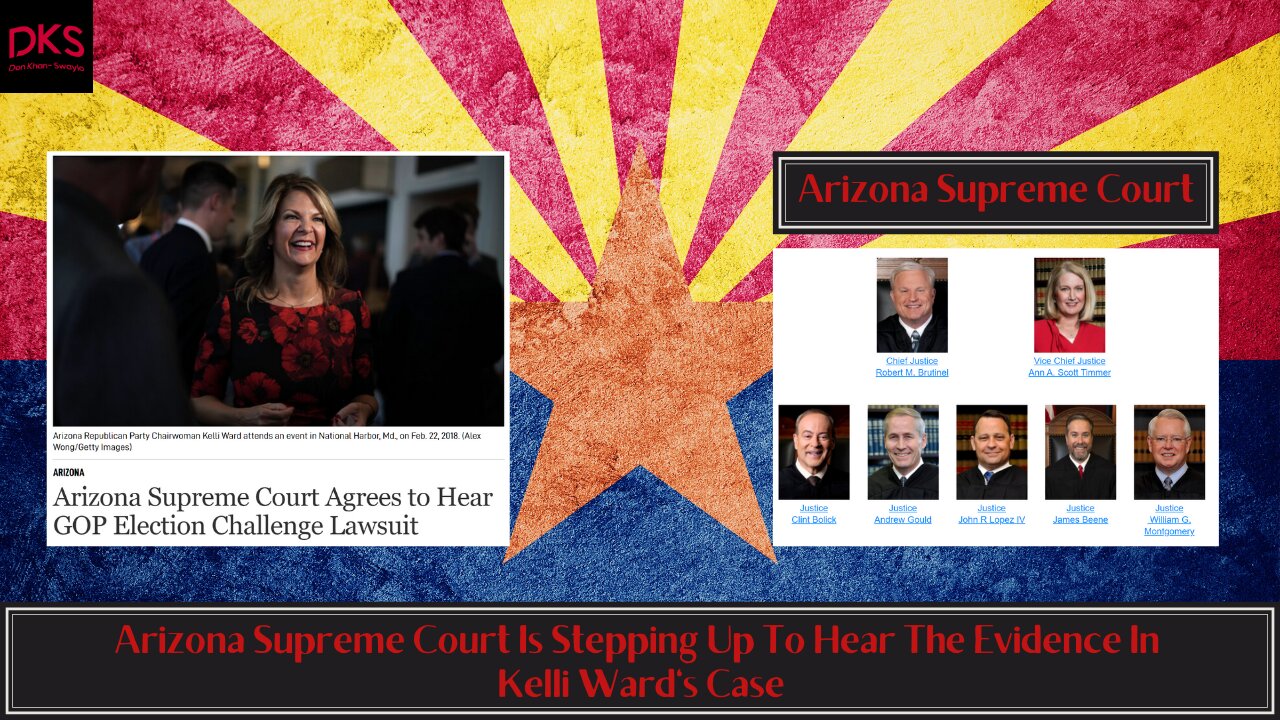 Arizona Supreme Court Is Stepping Up To Hear The Evidence In Kelli Ward's Case