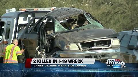 Deadly wreck shuts down SB I-19