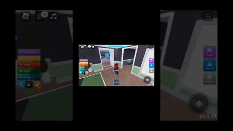 Maddie playing Roblox