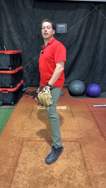 🧤Glove Side Mechanics of High Velocity Pitcher🔥