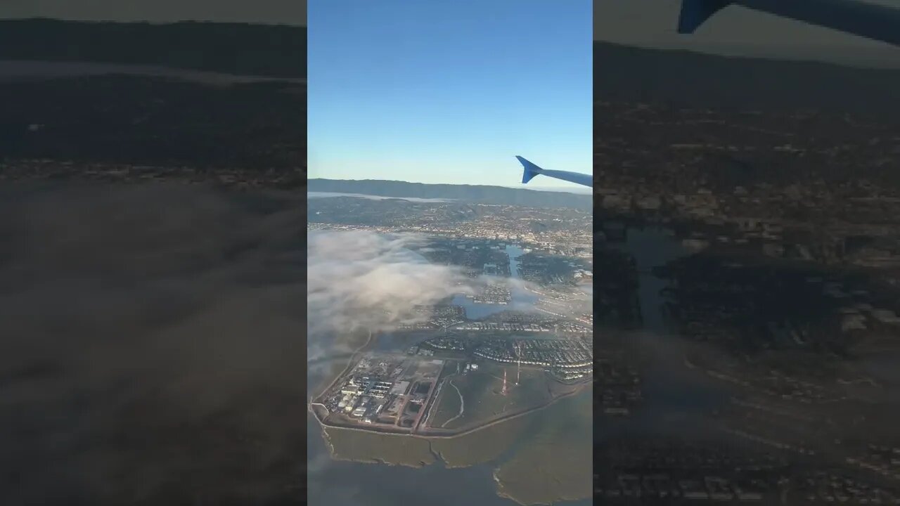 United A320 Approaching San Francisco